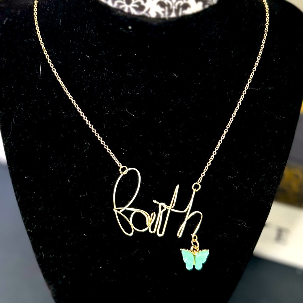 Faith necklace